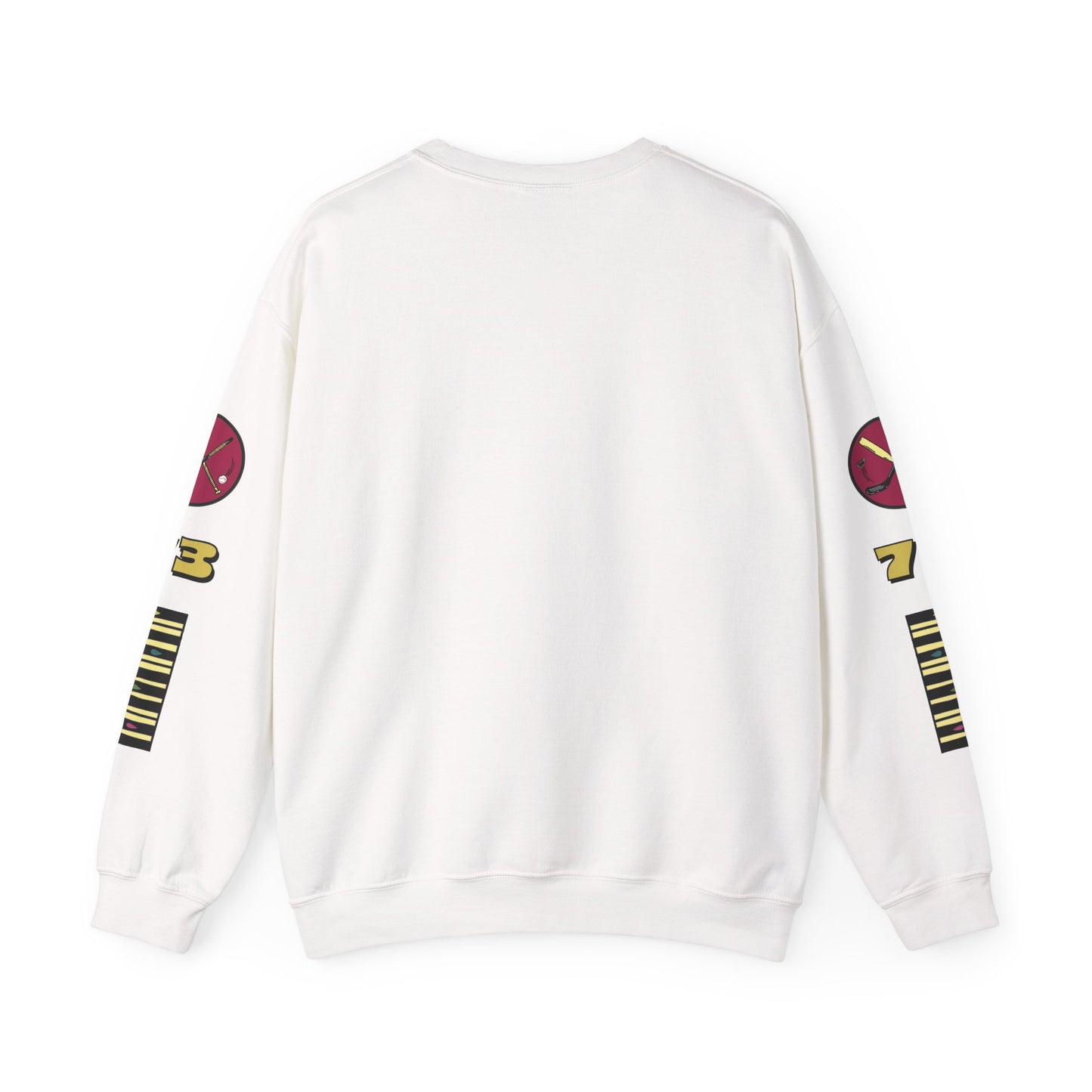 Retro Peace Vibes Sweatshirt — 'Rain or Shine' Graphic Crewneck