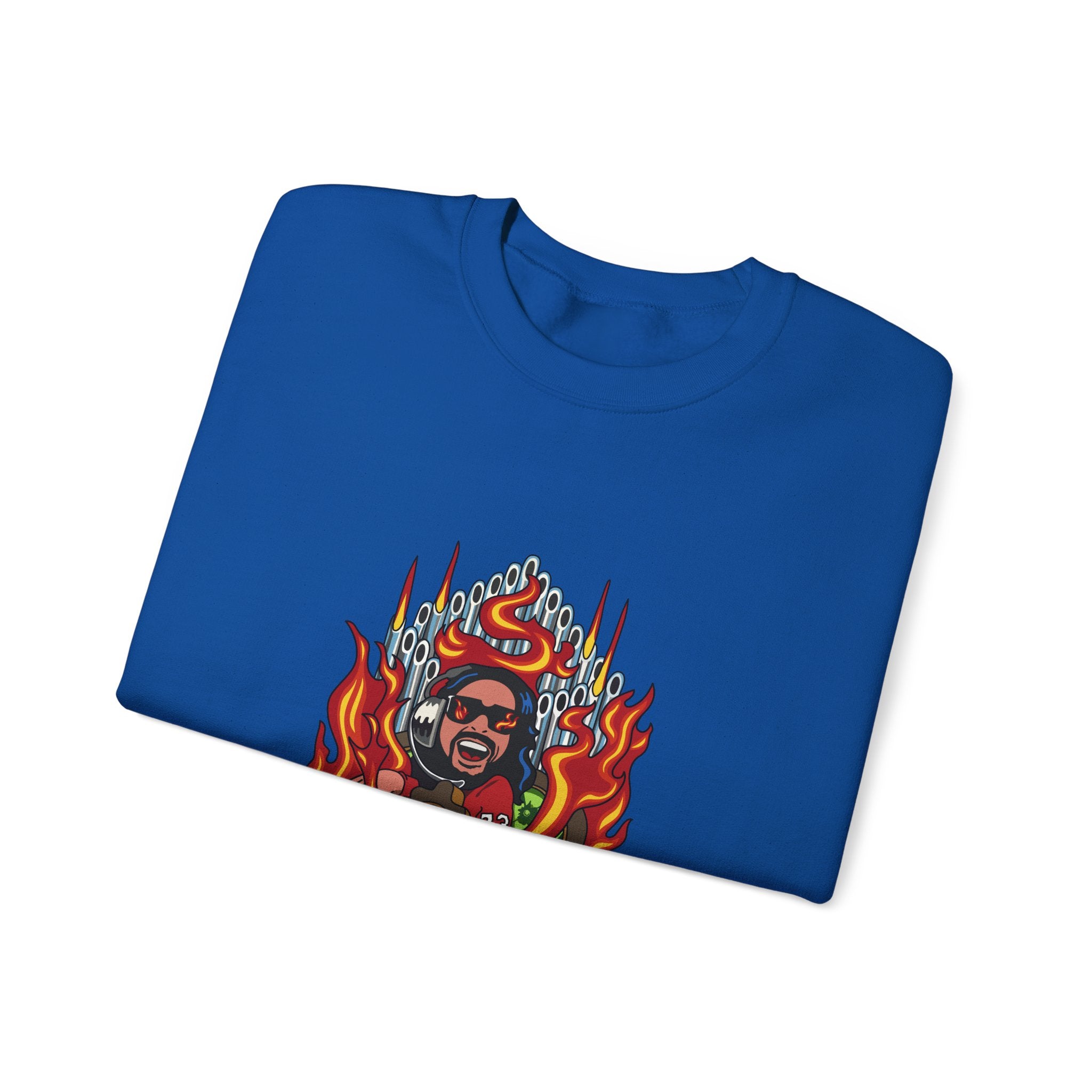Buzz Gibson design Greazy Keyz Unisex Heavy Blend™ Crewneck