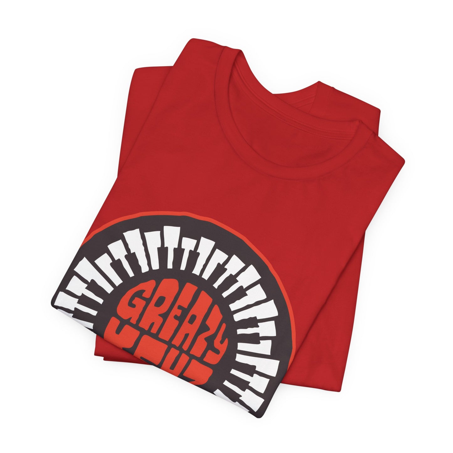 T‑Shirt — Circular Greazy Keyz Graphic Tee