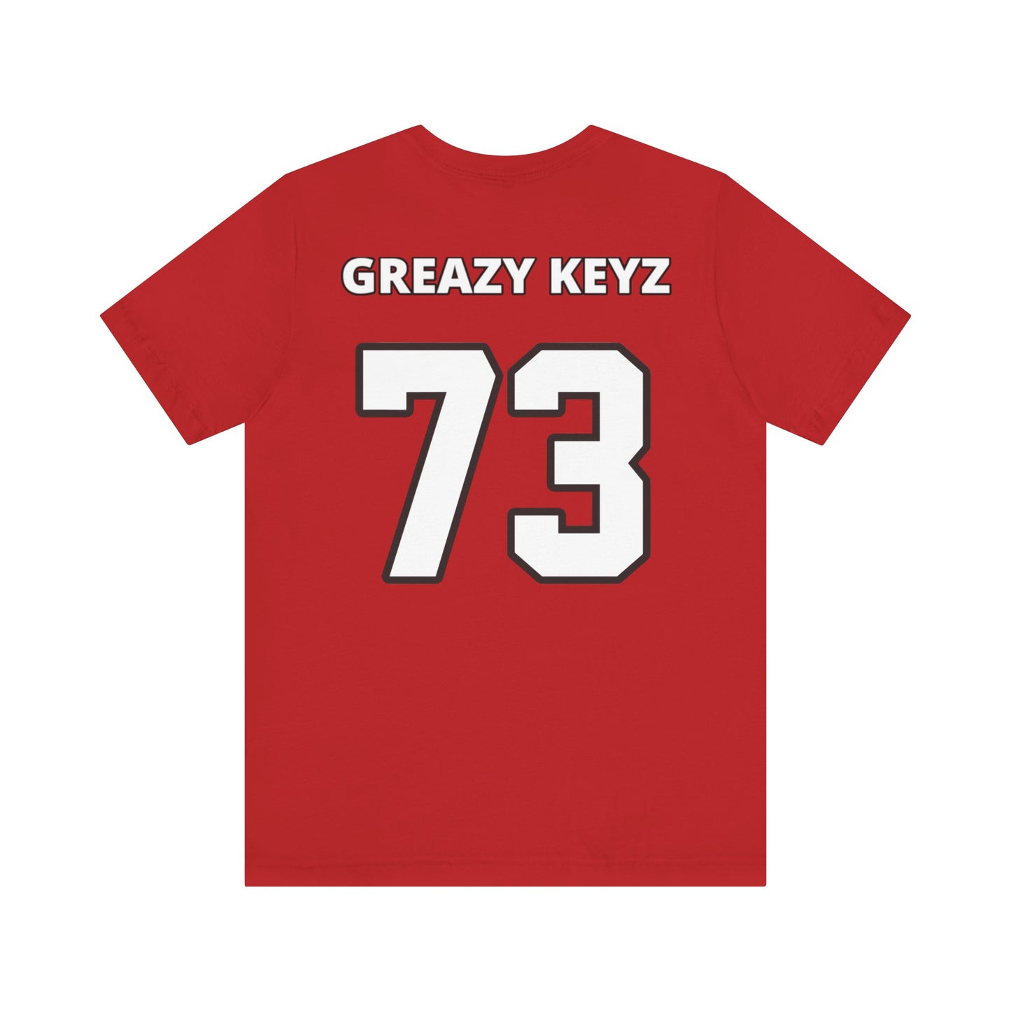 Charlotte Checkers Unisex Jersey Tee - Vintage Style Sports Shirt with GreaZy Keyz 73