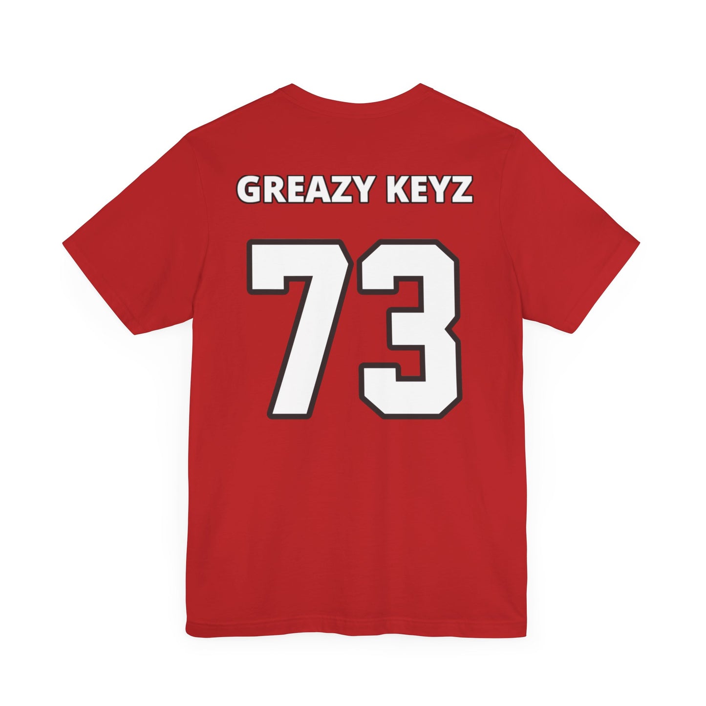 Charlotte Checkers Unisex Jersey Tee - Vintage Style Sports Shirt with GreaZy Keyz 73
