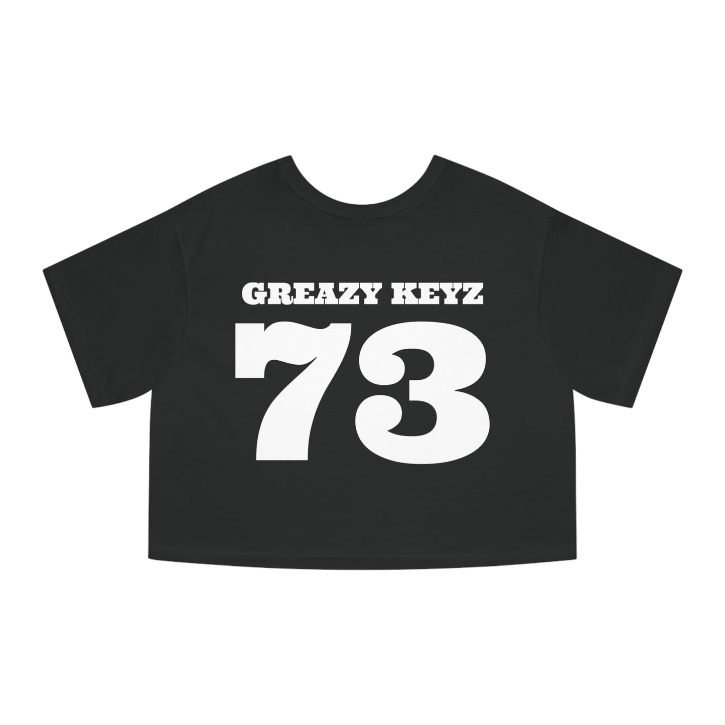 Champion Women's Heritage Cropped T-Shirt - Greazy Keyz Graphic Tee